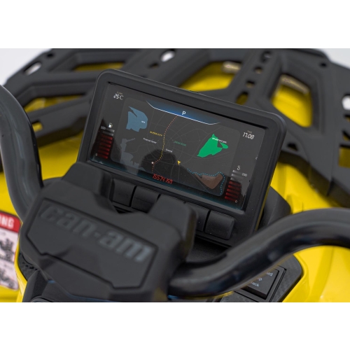 Quad na akumulator dla dzieci Can Am Outlander ATV z pilotem Żółty DK-CA005.2.4GHZ